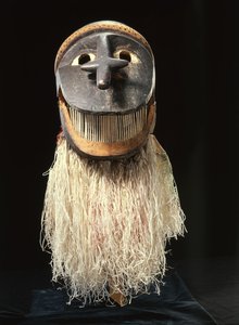Ogoni maske (træ)